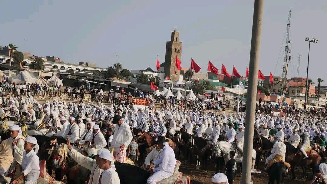 أول مرة في تاريخه.. موسم مولاي عبد الله أمغار يستهل فعالياته بـ”السلكة” تأكيدا لبعده الروحي